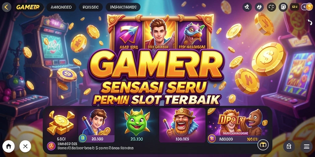 Tampilan gameplay GAMERP menakjubkan dengan efek visual yang memikat.