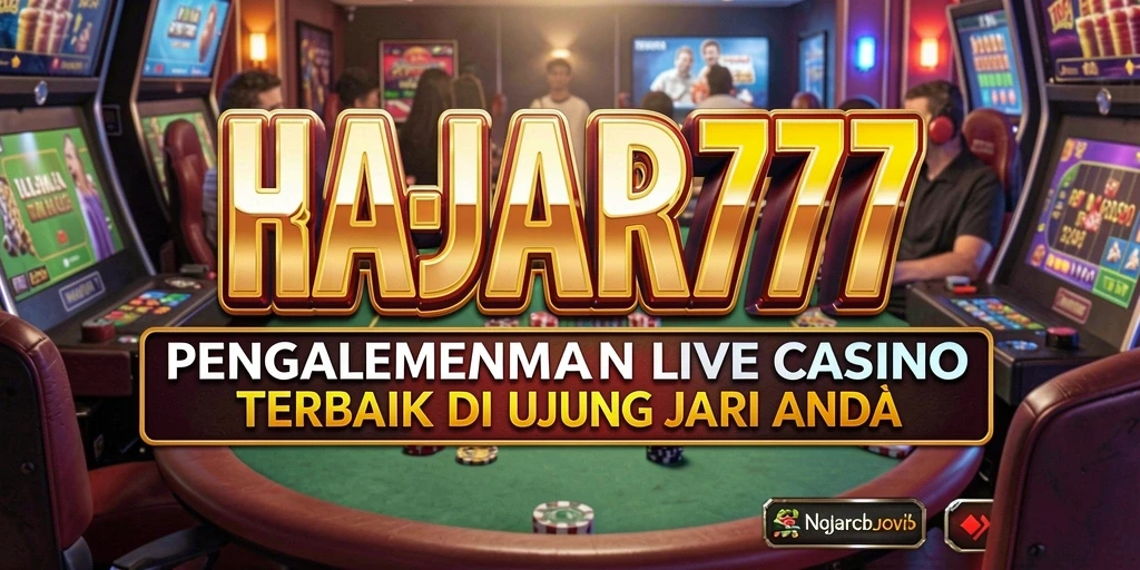 Screenshot gameplay Live Casino yang menarik dan menegangkan di HAJAR777.