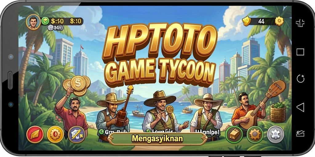 Tampilan menarik dari gameplay Tycoon HPTOTO.