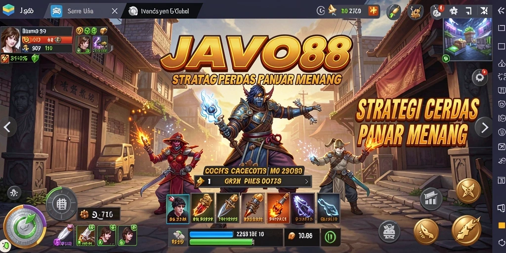 Gameplay JAVO88 yang strategis dan menantang.