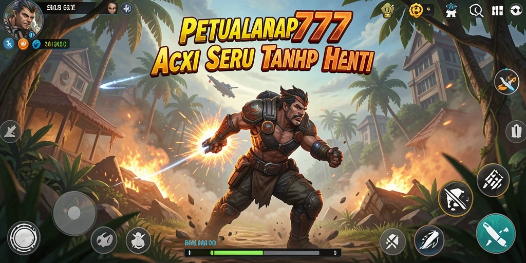Deskripsi tampilan gameplay LENGKAP777 yang seru.