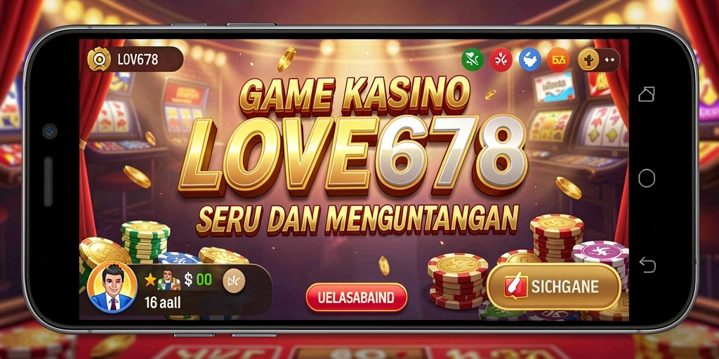 Tampilan gameplay Kasino yang menarik dan mendebarkan.