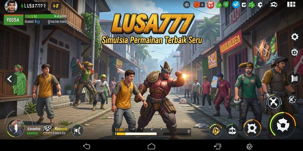 Tampilan gameplay menarik dari LUSA777 yang menggugah kreativitas.