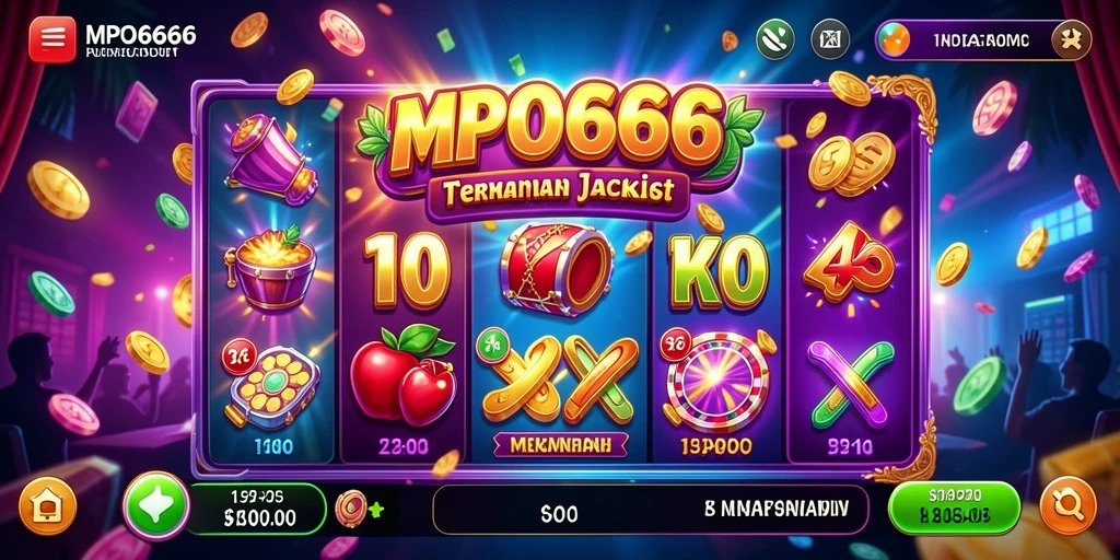 Tampilan menarik dari gameplay Slot MPO666 dengan grafis yang menawan.