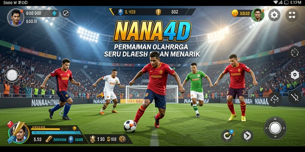 Tampilan gameplay seru dan menegangkan dari NANA4D.