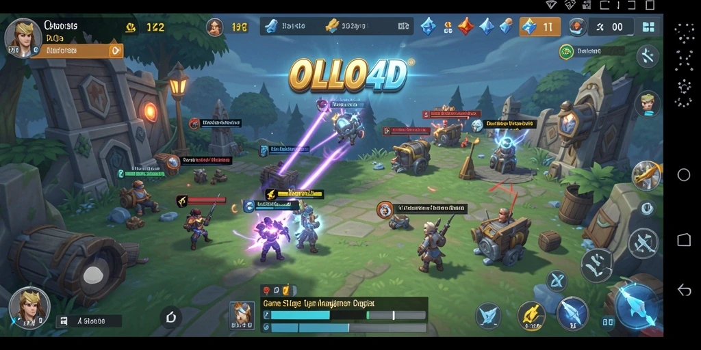 Tampilan gameplay menarik dari OLLO4D dengan strategi mendalam.