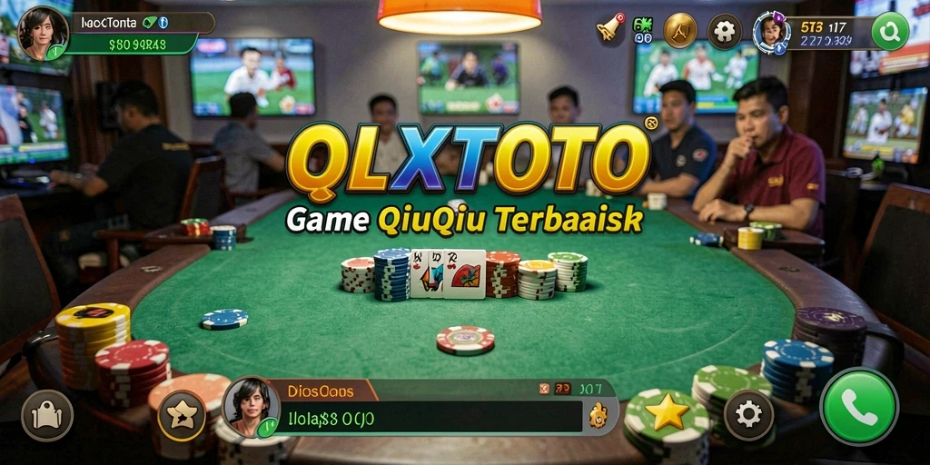 Tampilan gameplay QiuQiu yang seru dan menarik.