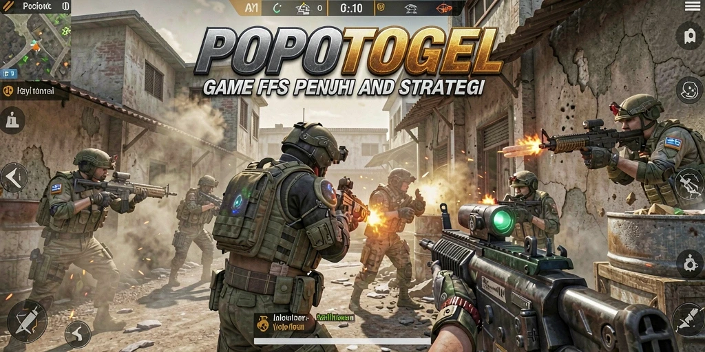 Tangkapan layar dari gameplay intens di POPOTOGEL.