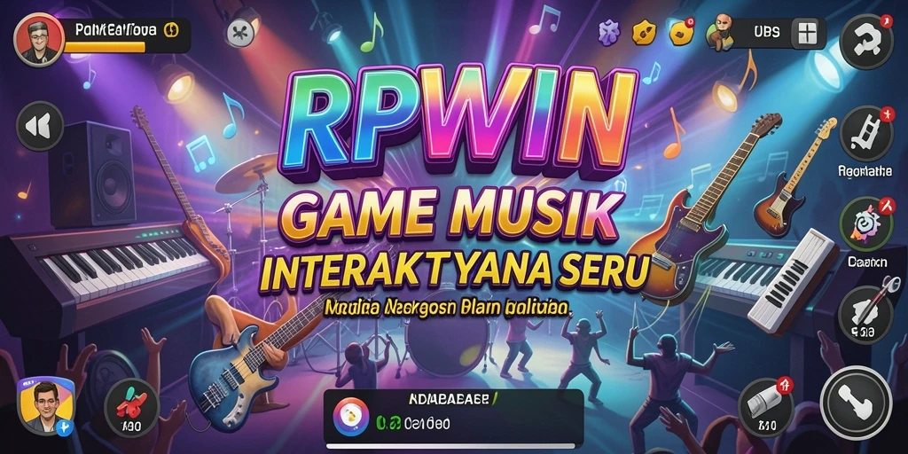 Tampilan gameplay RPWIN yang penuh warna dan interaktif.