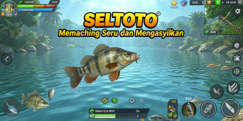 Gameplay memancing yang seru dan menantang di SELTOTO.