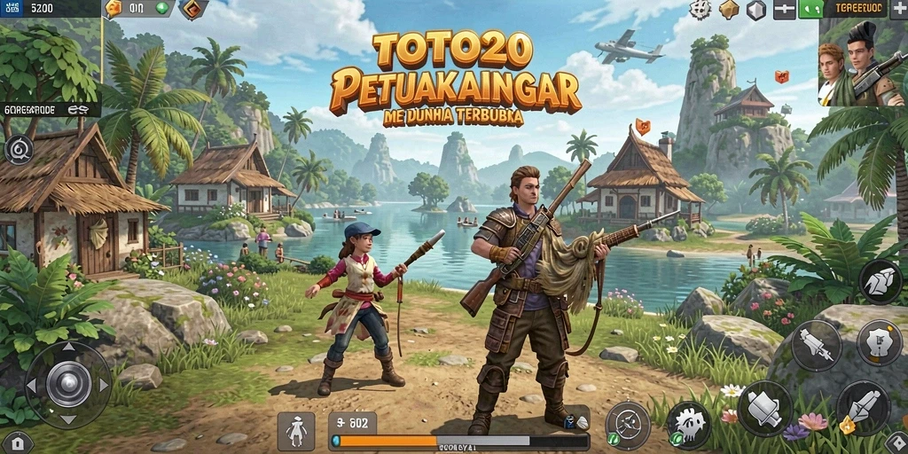 Gameplay TOTO20 di dunia terbuka yang menakjubkan.